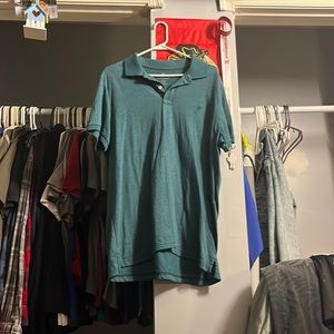 Green AE polo